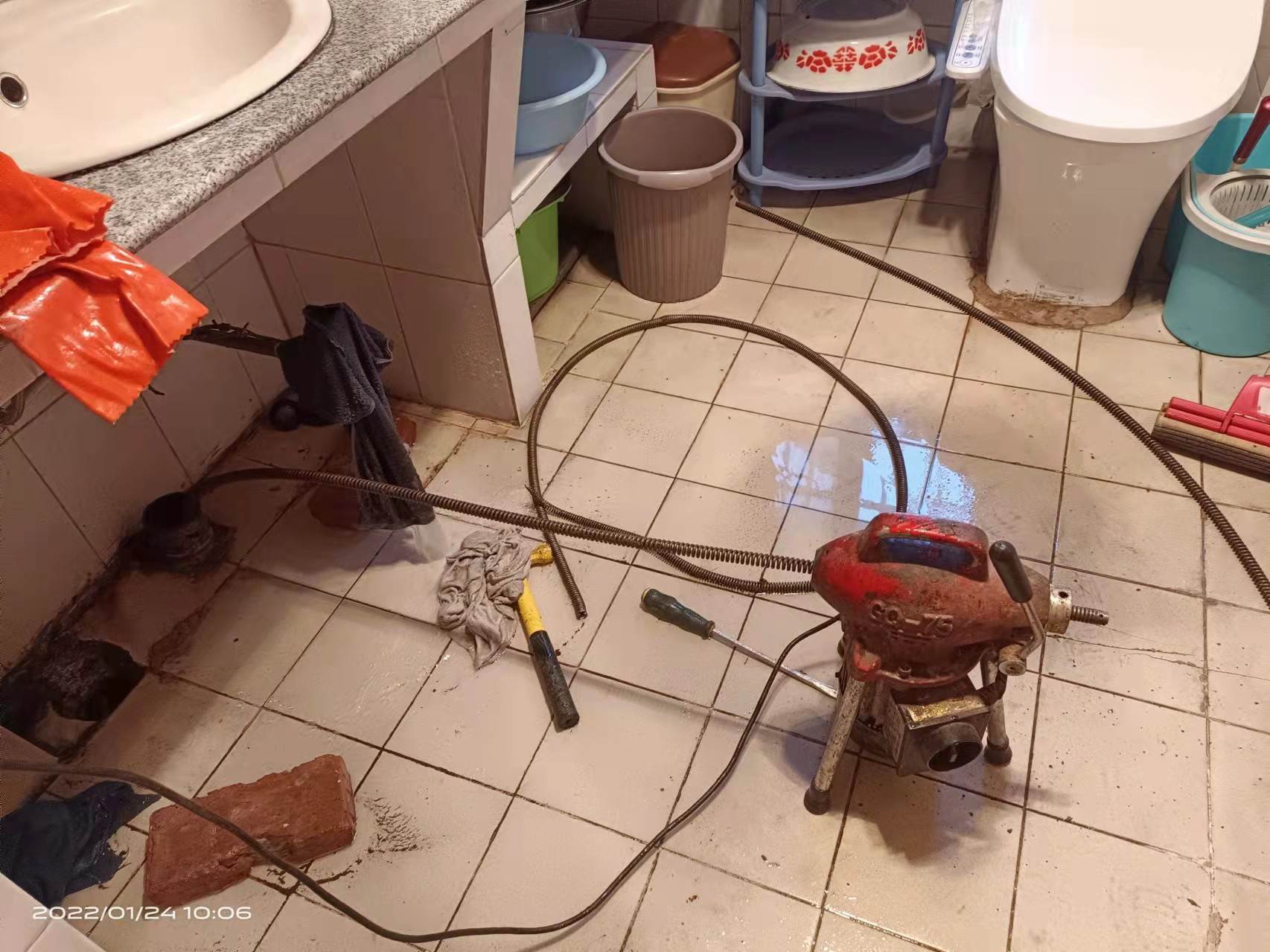 昌吉疏通厨房下水道，地漏疏通